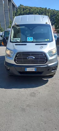 Ford Transit minibus con pedana disabili