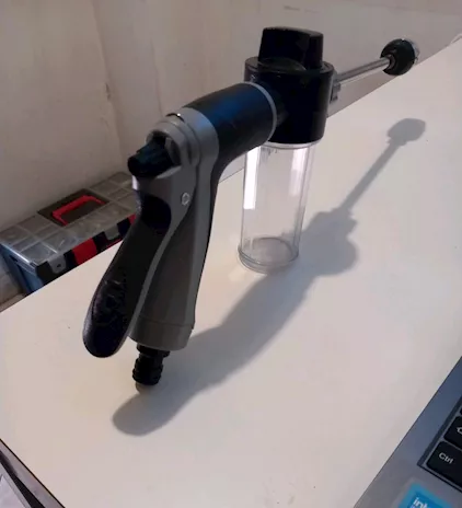 Pistola per lavaggio auto ad alta pressione con manico lungo - Foto 6