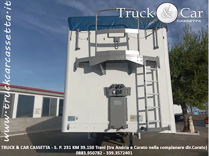 RIF.943 SEMIRIMORCHIO KNAPEN TRAILERS KT01-PIANO MOBILE-2017, colore esterno Bianco - Foto 2