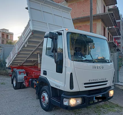 Eurocargo 75.,15 Ribaltabile Licenza Libera Iveco Anno 2005 - Foto 4