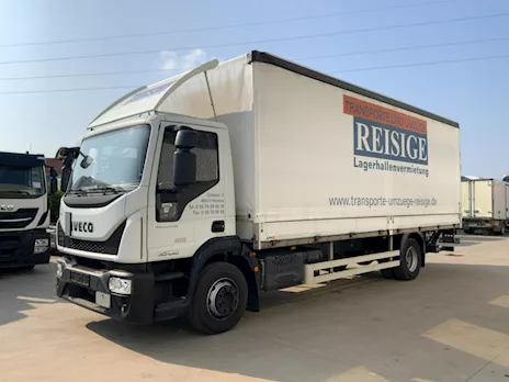 Iveco Eurocargo ML140E28/P centinato + sponda Palfinger