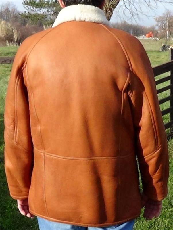 Foto 2Montone shearling originale uomo