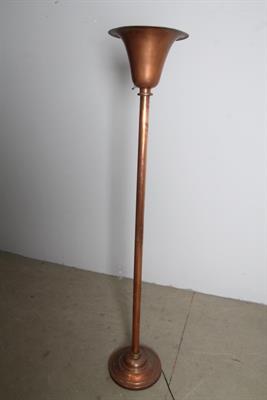Antica Lampada da terra art decò in rame 1935.design Rest