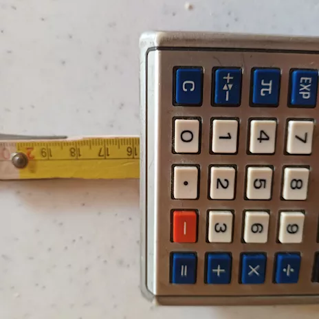 Calcolatrice scientifica vintage Sanyo Scientific 102 (model, modello CZ - Anteprima 6