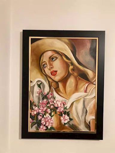 Olio su tela