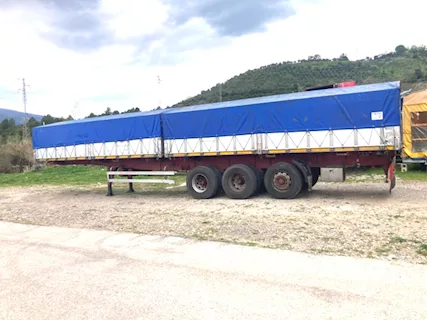 Camion semirimorchio viberti 13,70 ribaltabile