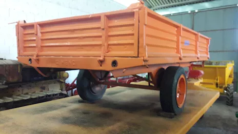 Carrello agricolo portata 25 q.li - ribaltabile meccanico