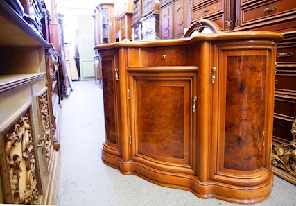 Credenza Vintage in Radica di Noce - 24405