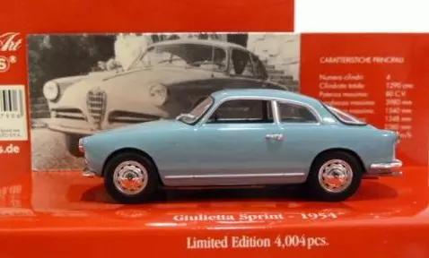Foto 3Alfa Romeo Giulietta Sprint (1954), modello nuovo