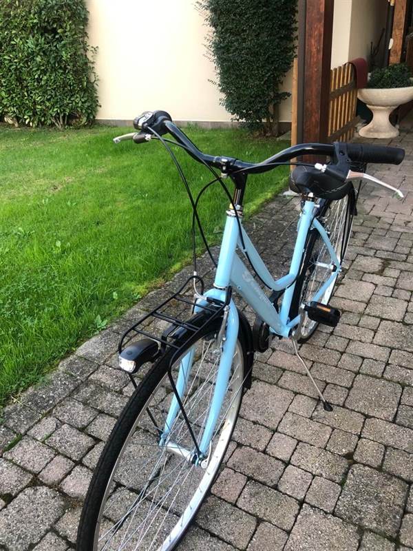 Mini bicicletta in lega nera 1:8 - Modello di bicicletta da