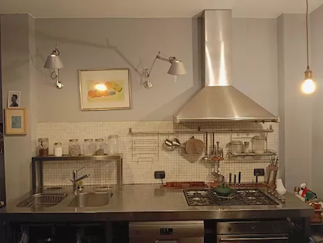 Cucina SMEG in acciaio inossidabile