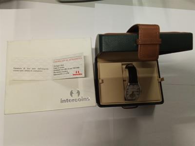 Orologio la Lira quadrante in Oro nuovo