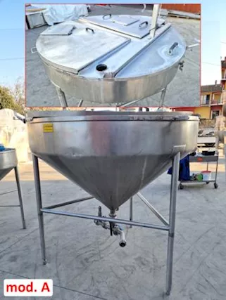 Colatori inox per impianti alimentari usati, mod. B - Foto 3