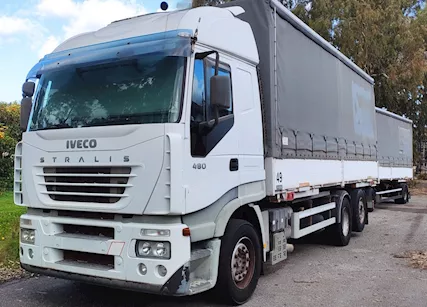 IVECO STRALIS AUTOTRENO SCUOLAGUIDA CON DISCO
