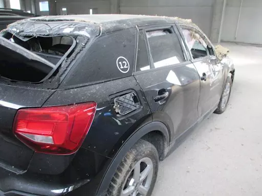 Audi Q2 sinistrata
