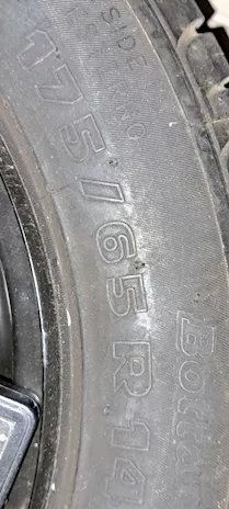 Vento ruota di scorta