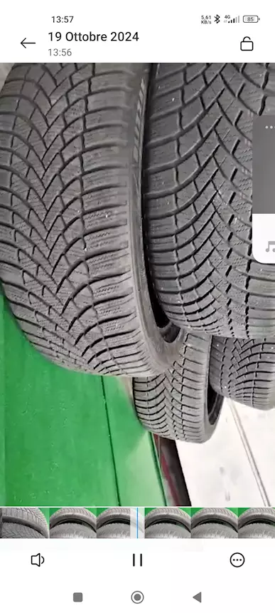 Gomme BRIDGESTONE invernali usate R18