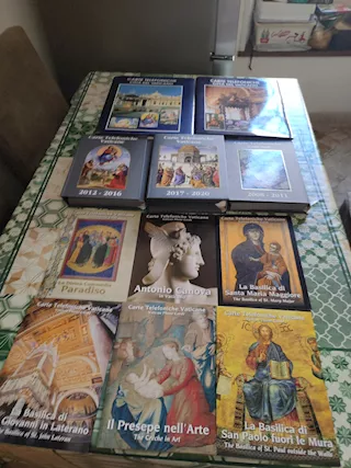 Vaticano Schede Telefoniche Nuove Collezione Completa - Foto 2