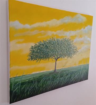 Albero della vita sfondo Giallo - Foto 3