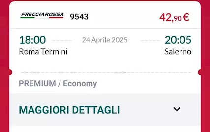 Biglietto Trenitalia Premium - Foto 2