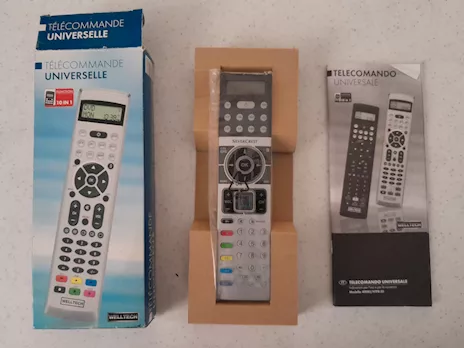 Telecomando universale Silvercrest/Welltech modello 40003/40004