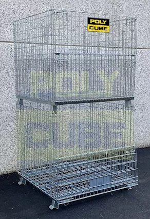 Ceste in filo zincato abbattibili usate, in ottime condizioni - Foto 3