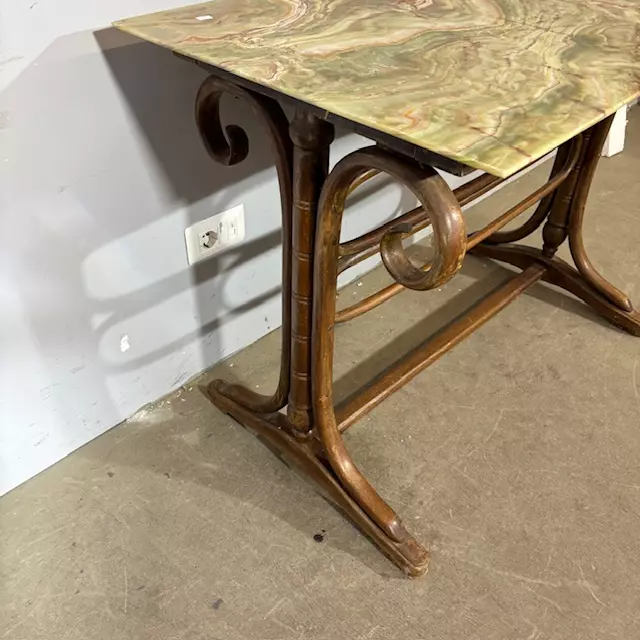 Antico tavolo Thonet art decò 1940 - Foto 9