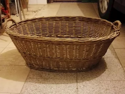 Cesta grande di vimini - Foto 2