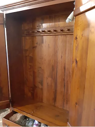 Armadio Arte Povera Legno Massello