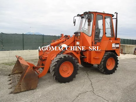 Pala gommata FAI 595 buone condizioni