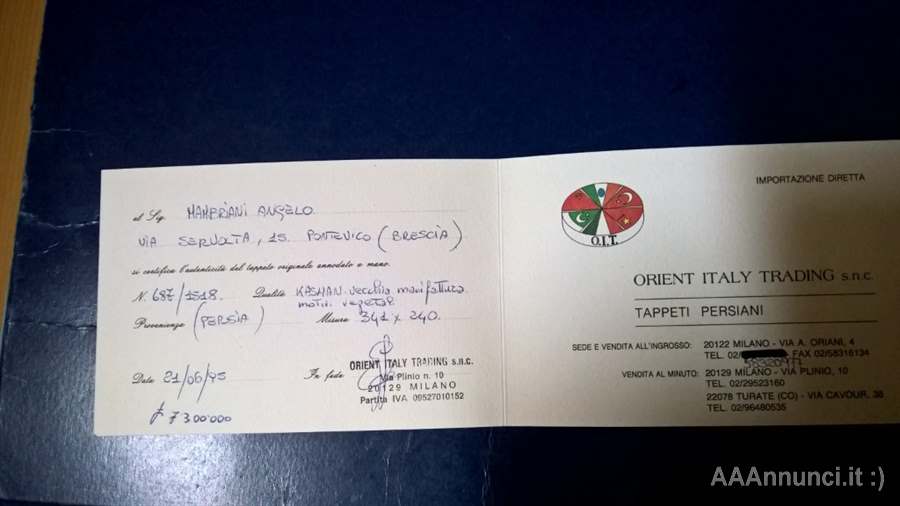 Tappeto di Kashan - Foto 5