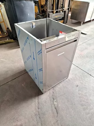 Modulo inox pattumiera per bar usato