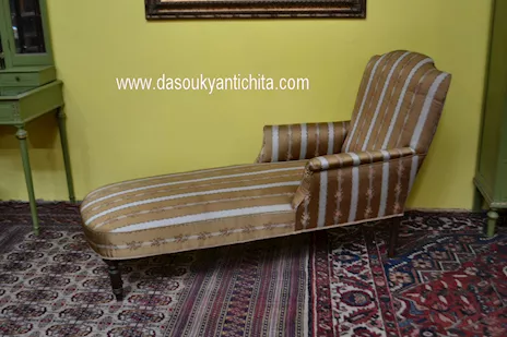 Dormeuse del XX secolo stile Napoleone III