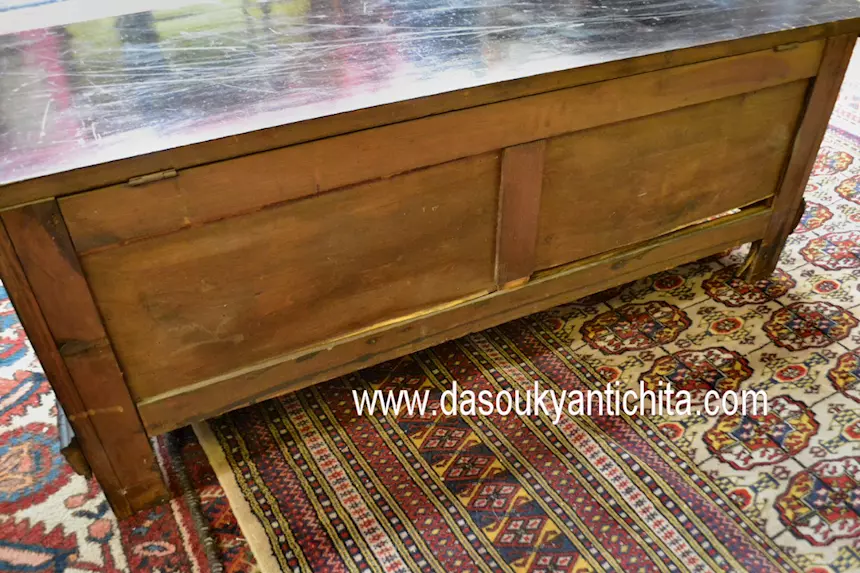 Cassapanca stile rinascimento, in legno massello - Foto 9