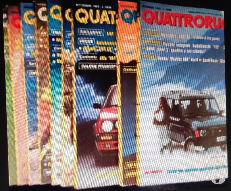 Foto 2Quattroruote 191 numeri fra il 1988 ed il 2005, in ottime condizioni