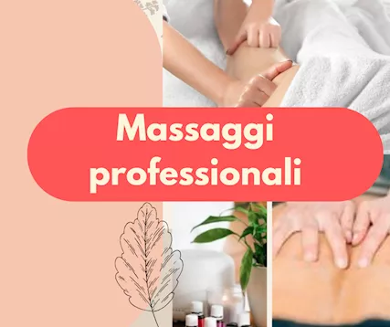 Massaggi Professionali per il tuo benessere
