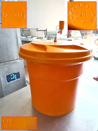 Asciuga verdure manuale usata
