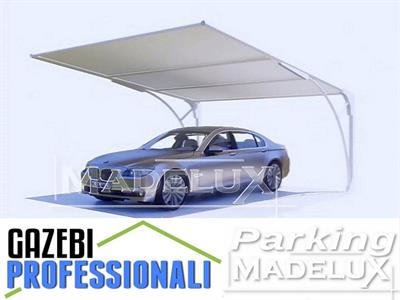 Carport tettoia auto box copertura gazebo pvc, marca MadeluX - Foto 4