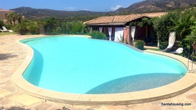 Chia Laguna raffinata villa con piscina in comune - Foto 3