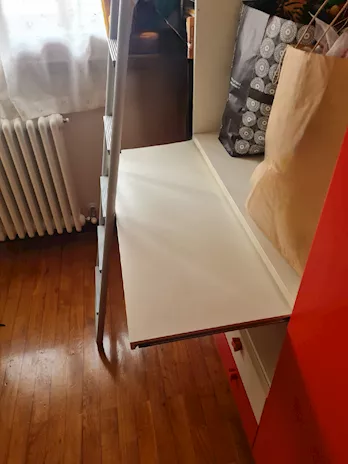 Cameretta bianco / rossa Bergamin mobili