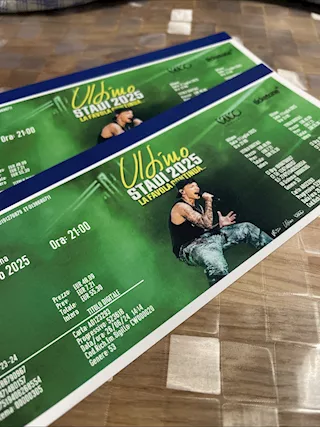 Biglietti PRATO concerto Ultimo Roma Venerdì 11 Luglio