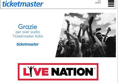 2 biglietti per il Concerto Cesare Cremonini 2 Novembre