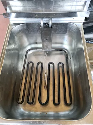 Friggitrice elettrica da tavolo usata, marca Italver - Foto 2