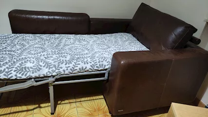 Poltrona/Letto in pelle - Foto 2