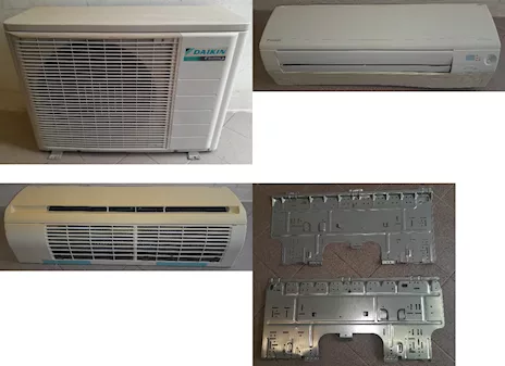 Condizionatore aria Daikin 2 split da 9.000 BTU più motore