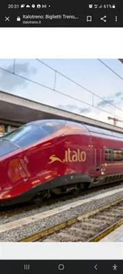 2 biglietti Italo I classe Milano/Napoli 24/12 ore 17.40