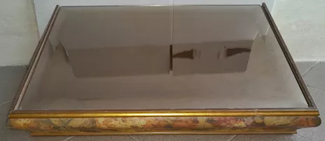 Mensole da muro con piano in specchio misure larghezza 50 cm