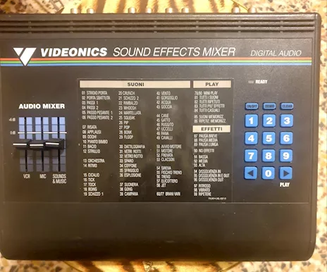 Mixer effects sound Videonics