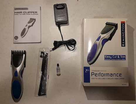 Tagliacapelli ricaricabile Remington Regola Capelli HC335 Nero