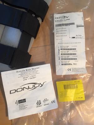 Tutore ginocchio post-operatorio Irom Donjoy